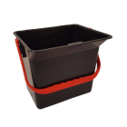 Sort universal rengøringsspand - 6 liter