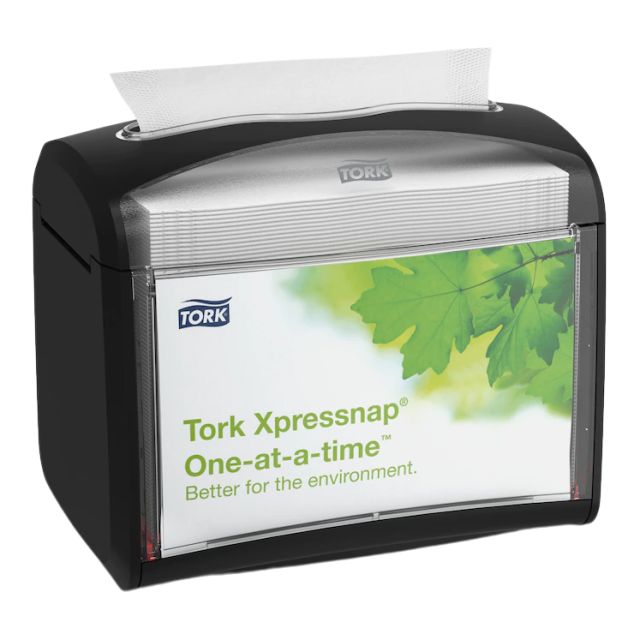 Tork servietdispenser bordmodel sort N4