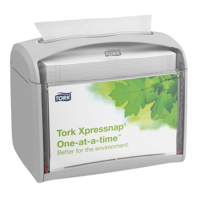 Tork servietdispenser bordmodel grå N4