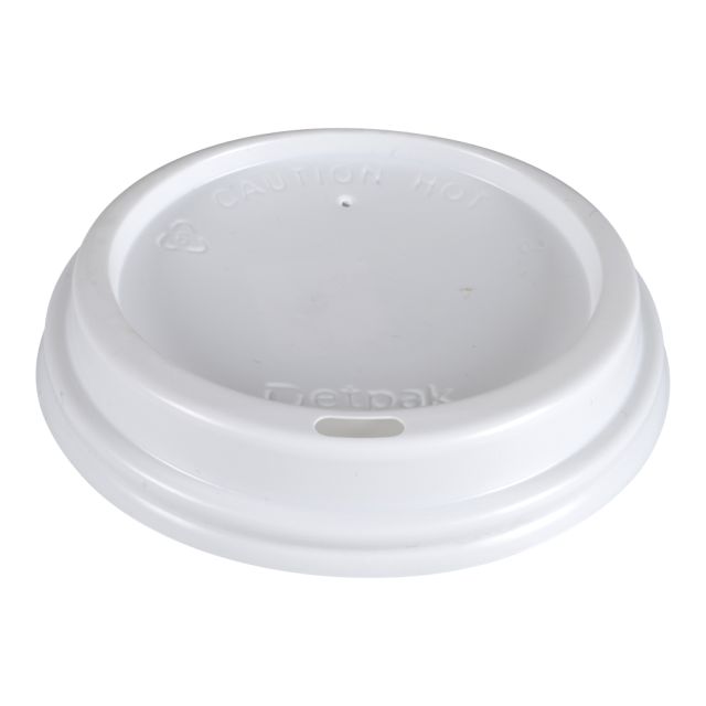 Drikkelåg ø9,2cm, hvid PS - 1000 stk
