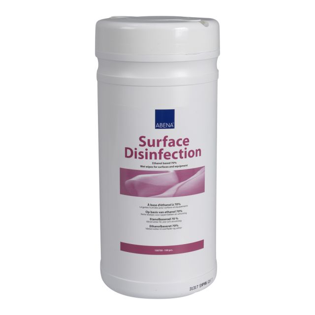 Overfladedesinfektion servietter,150 stk