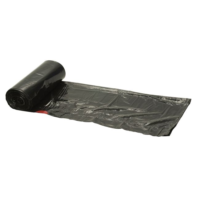 Snøresæk 100L, sort 72x104 - 18 rl
