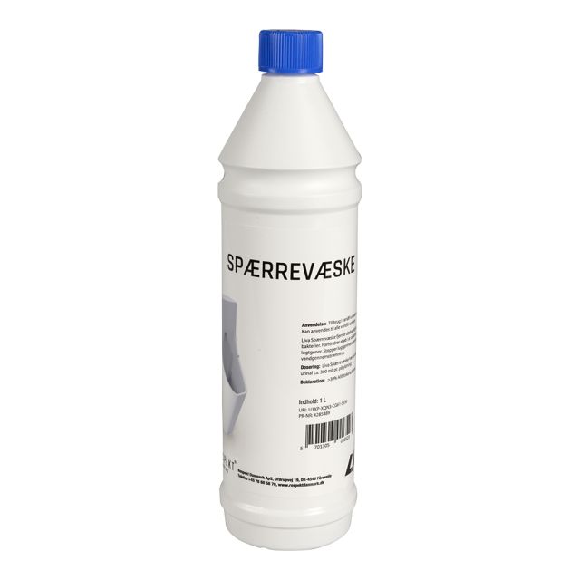 Spærrevæske Liva, til urinaler - 6x1L