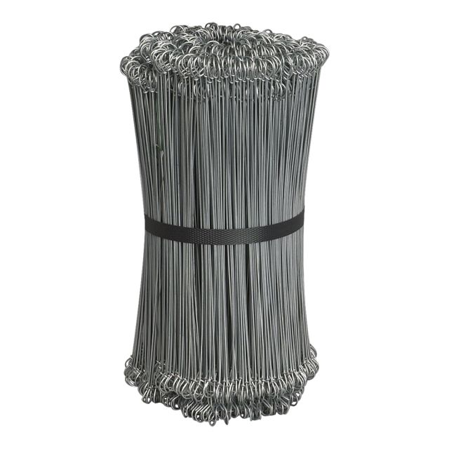 Stålsnøre galv. - 20 cm - 1000 stk.