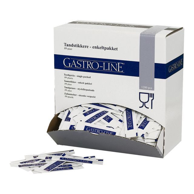 Tandstikker - 1200 stk. - Gastroline