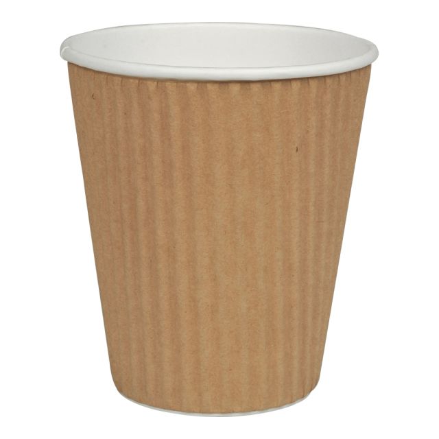 Kaffebæger brun 36 cl - 1000 stk.