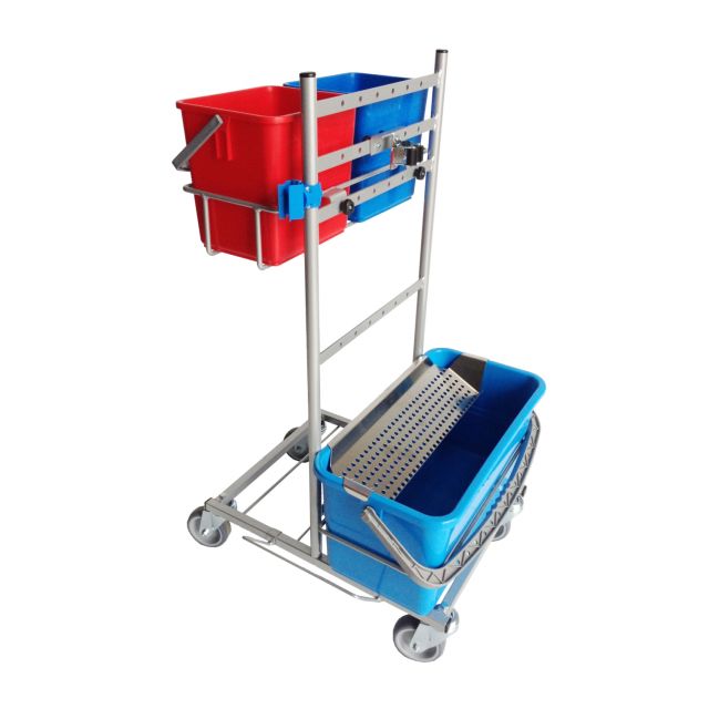 Drypvogn lille - 2x6 L spand