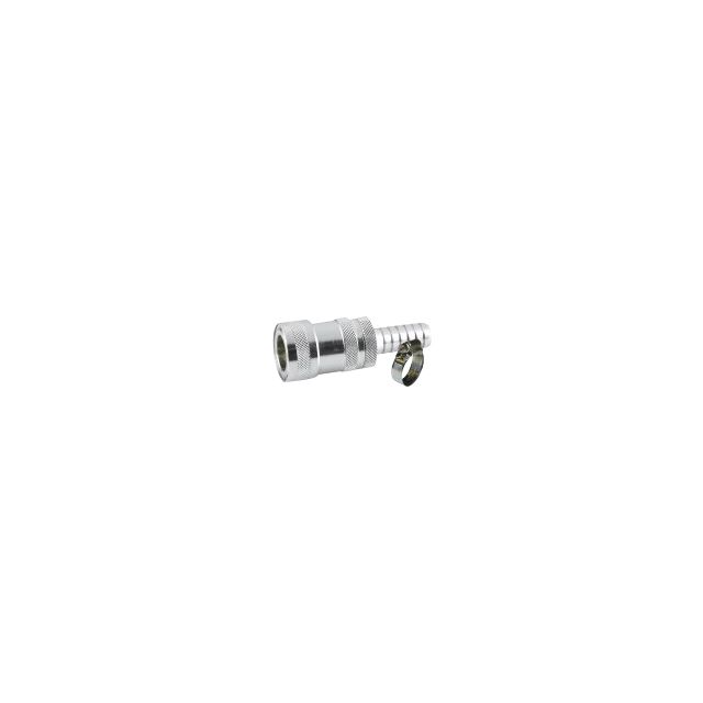 Koblingshus 1/2" med stopventil 