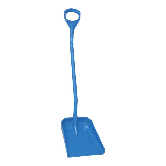 Ergonomisk skovl, 1310 mm - blå