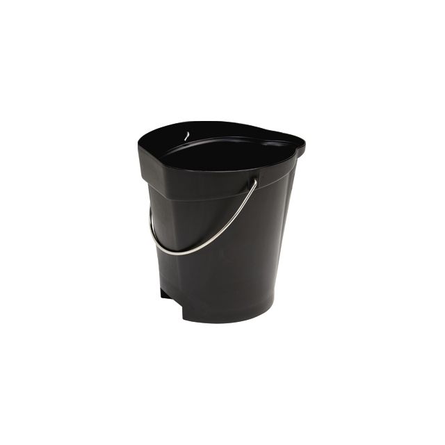 Spand 12 liter - sort