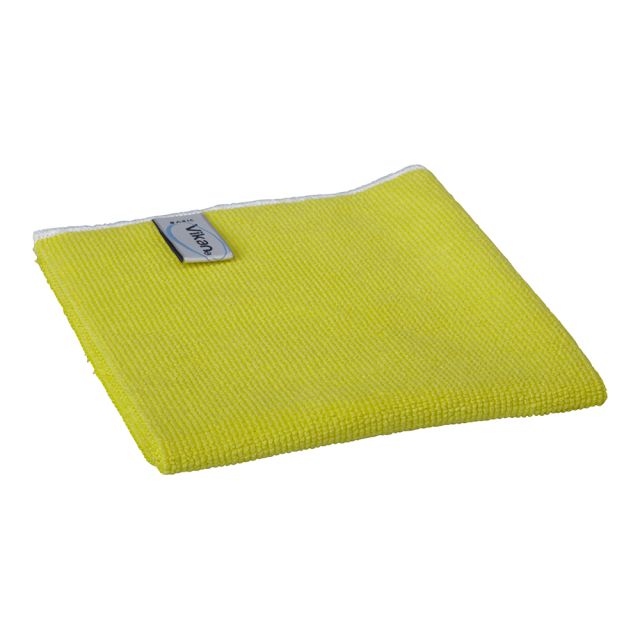 Microfiberklud Vikan basic - gul