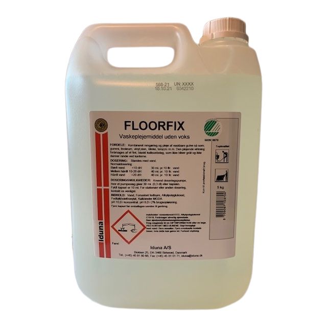 Svanemærket Floorfix - 2x5 liter