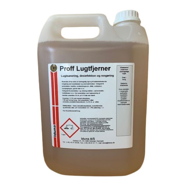 Lugtfjerner proff - 2x5 liter