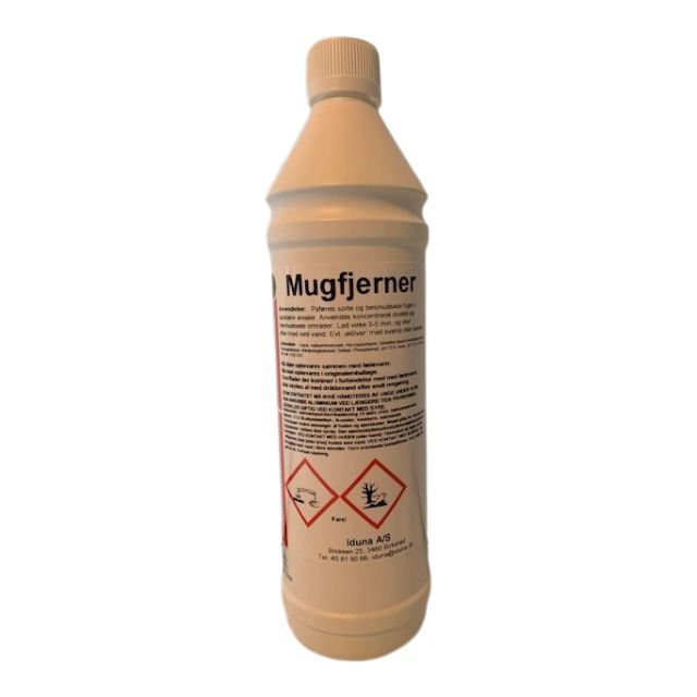 Mugfjerner 1 liter  m/sikkerhedskapsel