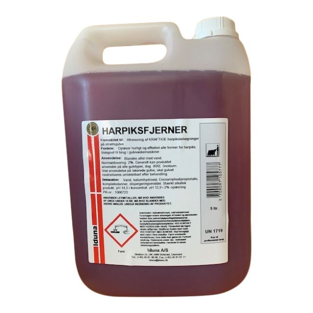 Harpiksfjerner - 2x5 liter