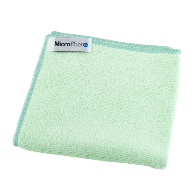 Microfiberklud soft 40 x 40 cm - grøn