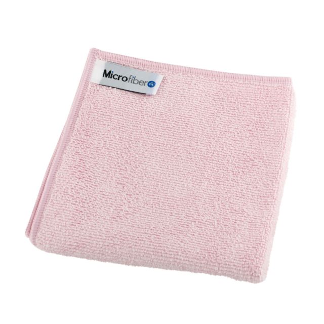 Microfiberklud soft 32 x 32 cm - pink