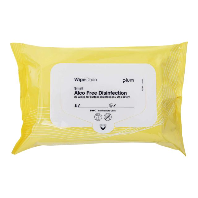 WipeClean Alco Free Disinfection 25 stk