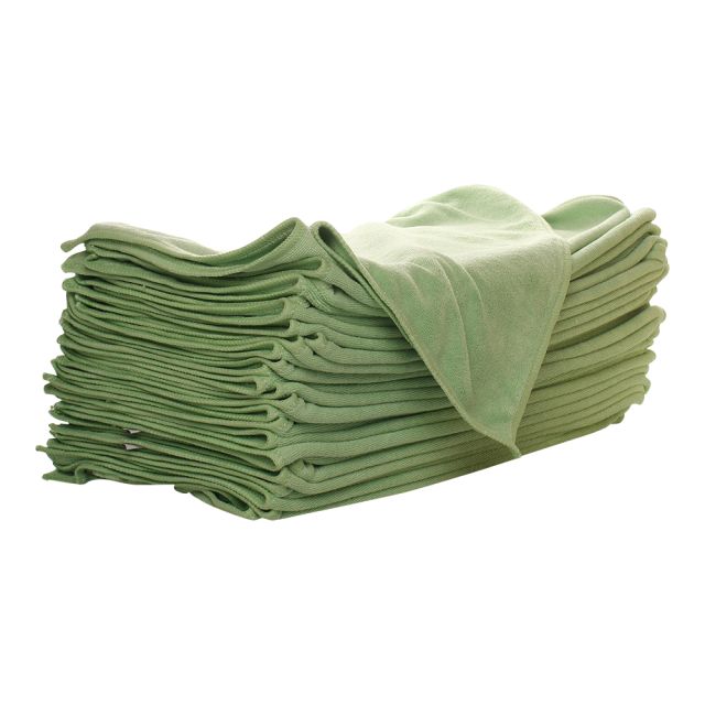 Malkeklud microfiber 40 x 40 cm - grøn