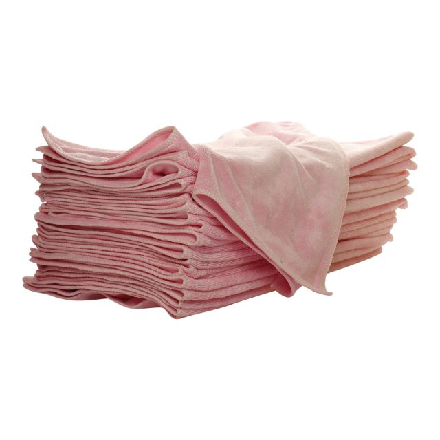 Malkeklud microfiber 40 x 40 cm - pink