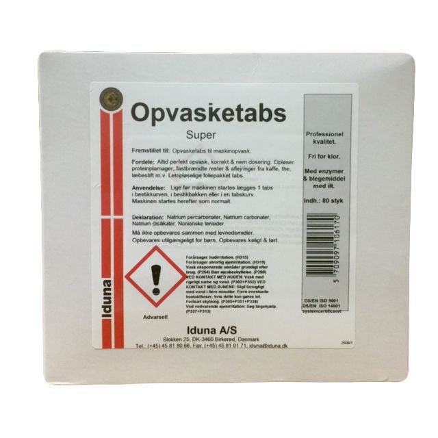 Opvasketabs - 60 stk.