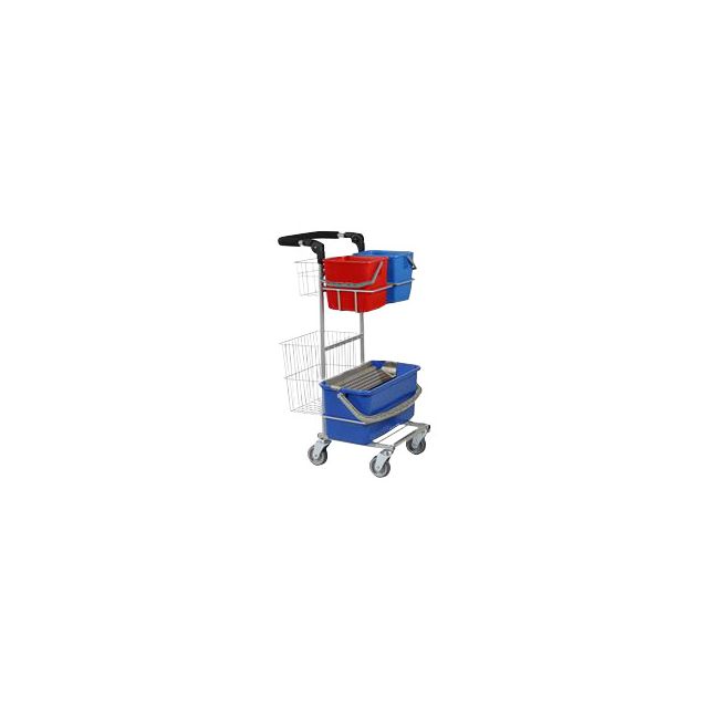 Drypvogn med 2x6 liter spande