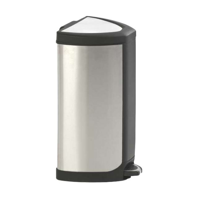 Pedalspand Rustfri Stål - 35 liter