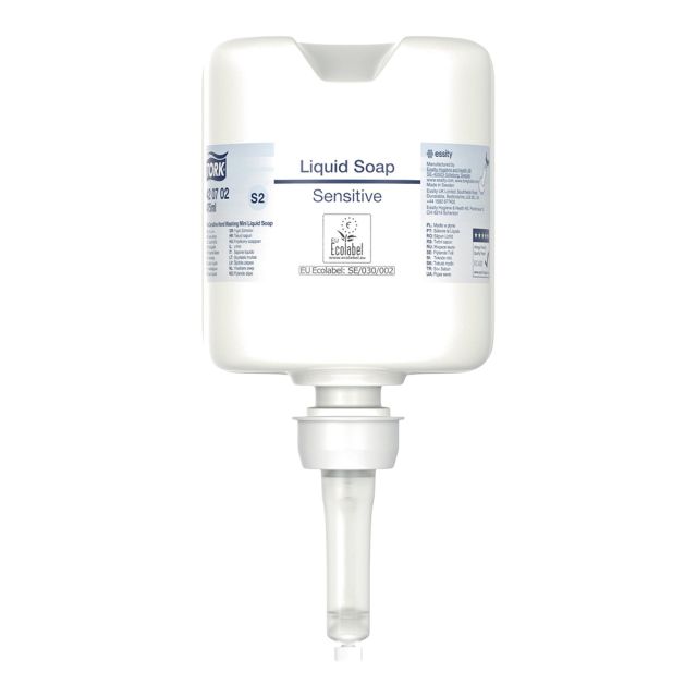 Tork håndsæbe 475 ml u/farve/parf. 8 stk