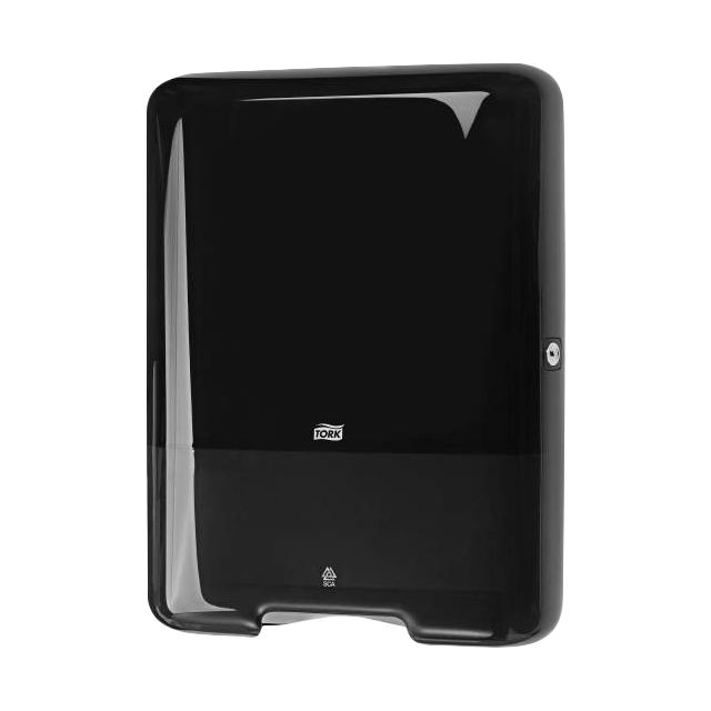 Læs mere om Tork Dispenser Håndklædeark H3 - Sort Tork Dispenser Håndklædeark H3 - Sort