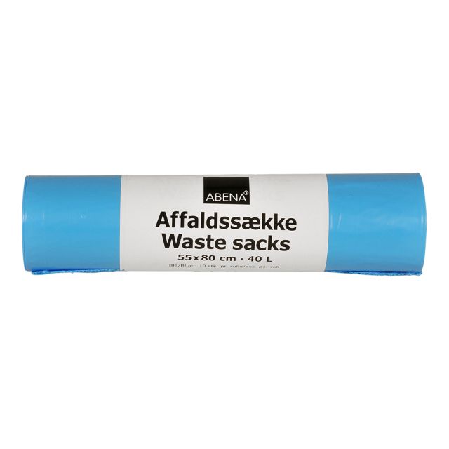 Læs mere om Supersæk blå, 55x80 cm, 40 L - 32 ruller Supersæk blå, 55x80 cm, 40 L - 32 ruller