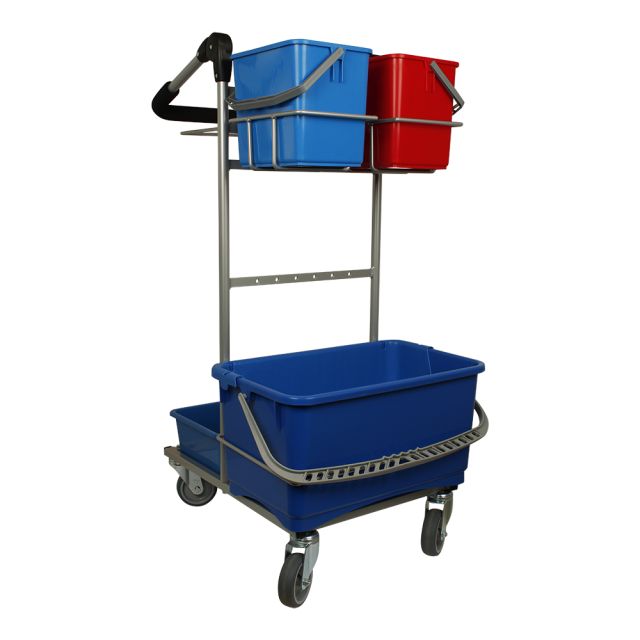 Rengøringsvogn mini - 28 liter drypspand