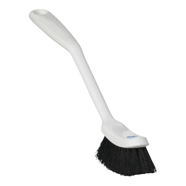 Opvaskebørste, medium - hvid/sort