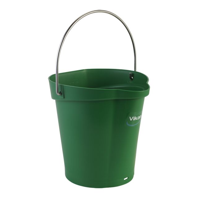 Spand, 6 liter - grøn  
