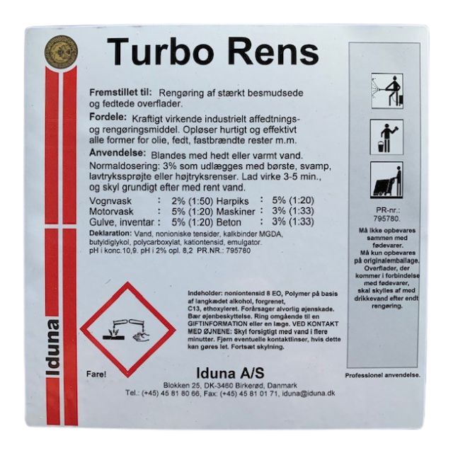 Læs mere om Turbo Rens - 21 kg Turbo Rens - 21 kg