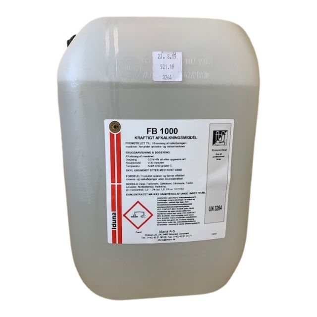 FB 1000 - 12,5 kg UDGÅR