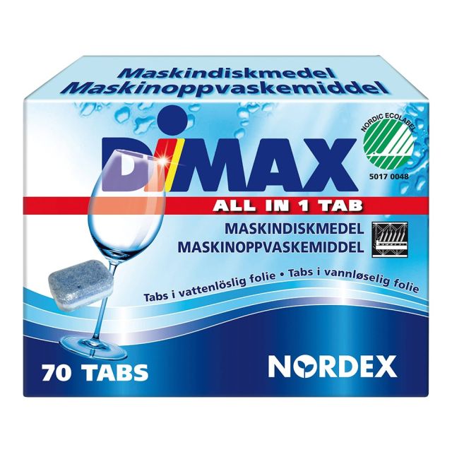Læs mere om Dimax opvasketabs, All in 1 tab, 70 stk Dimax opvasketabs, All in 1 tab, 70 stk