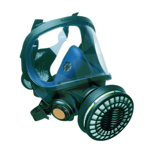 SR200 helmaske PC-rude silikone