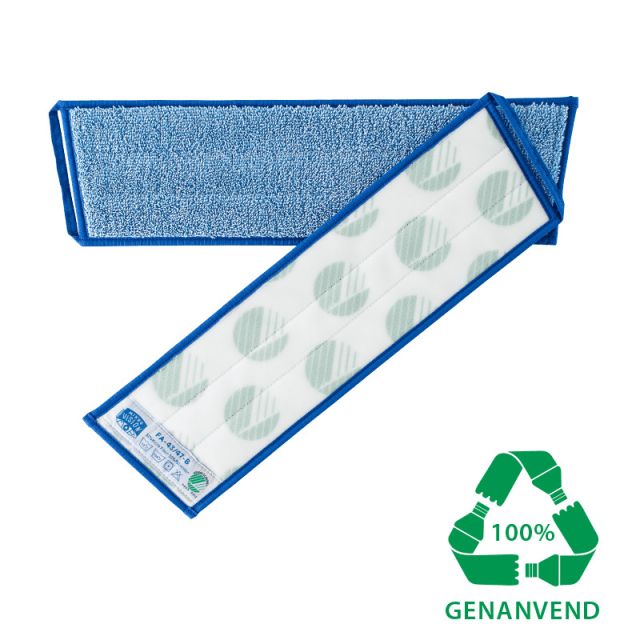 Mikro Vision mop snoet garn, blå - 40 cm