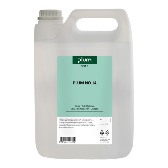 Plum no. 14 cremesæbe - 3x5 liter
