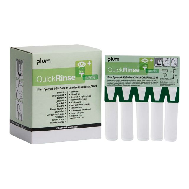 QuickRinse Øjenskyl 4x5 stk