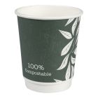 Kaffebæger Green Leaves 24 cl - 500 stk