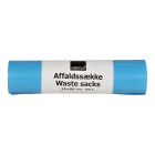 Supersæk blå, 55x80 cm, 40 L - 32 ruller