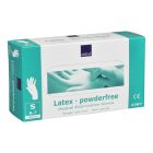 Latexhandske uden pudder, small 100 stk