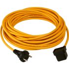 Kabel 3 x 1,0 mm2 - 20 meter - gul