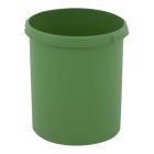 Affaldsspand rund - 30 L - grøn