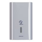 Dispenser toiletpapir rulle+interfold